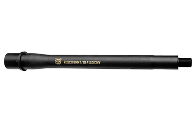 Rosco Manufacturing BL-105-M4-9MM-10 Bloodline AR-9 Barrel, 9MM, 10.5 Inch, Black Nitride, 4150 CMV, 1:7 Twist