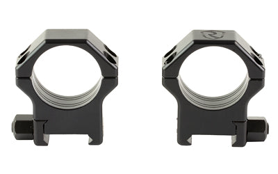 Riton by Contessa 30mm Steel Picatinny Scope Rings, 12mm Height, Black XRC3012S23