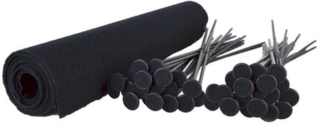 GSS 40-Pack Black Rifle Rods .22 Caliber Large Kit 19x45 Inch