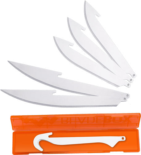 Outdoor Edge RazorSafe Replacement Combo Blade Set 6-Piece with Storage Box