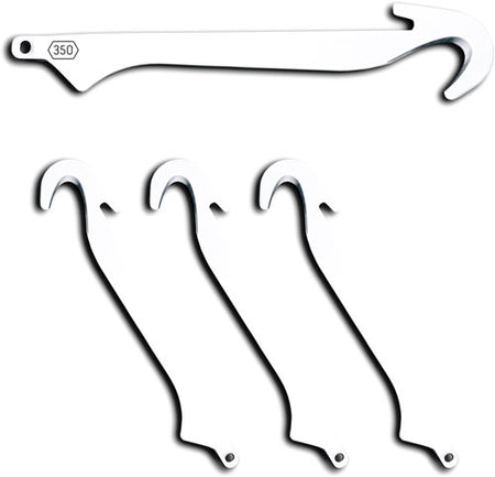 Outdoor Edge RazorSafe Replacement Gutting Blade Pack 4-Count