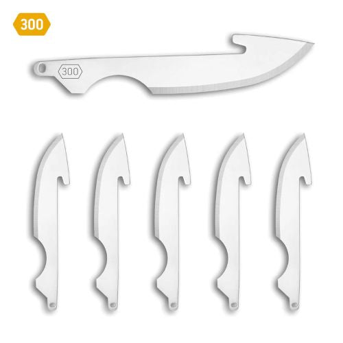 Outdoor Edge 3" Caping Blade 6-Pack Replacement