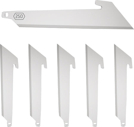 Outdoor Edge 2.5" SS Utility Blade 6-Pack