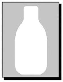 Speedwell NRA DEA Q Silhouette Center Mass Targets 200 Pack