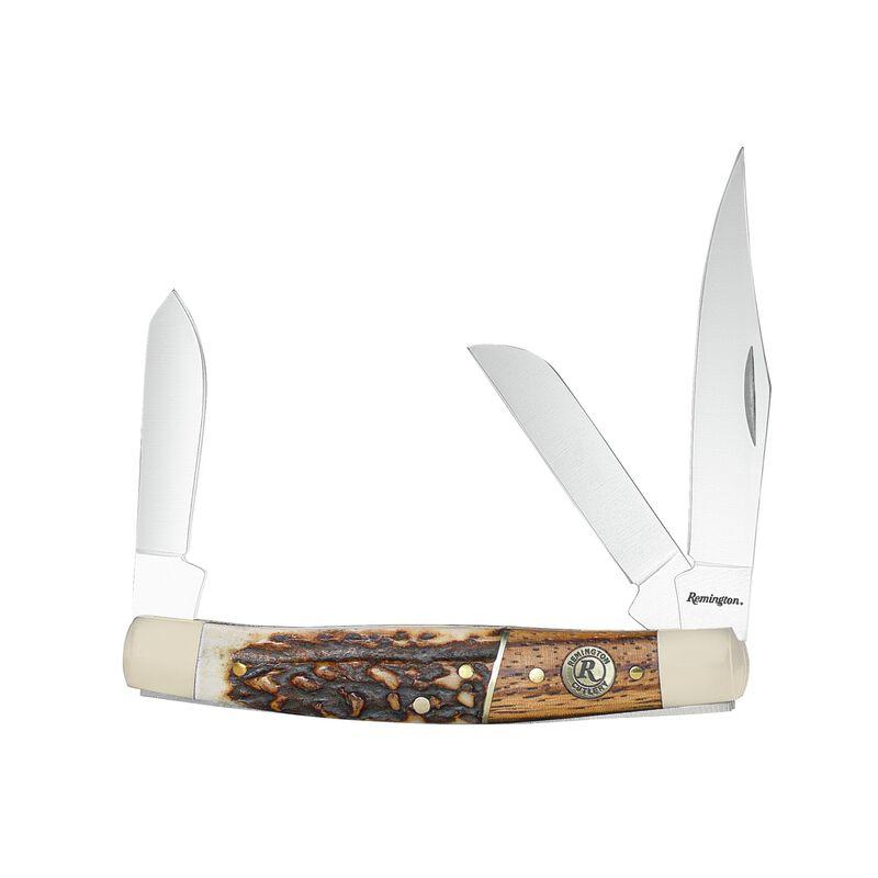 Remington Guide Series Stockman 3-Blade Folding Knife Brown
