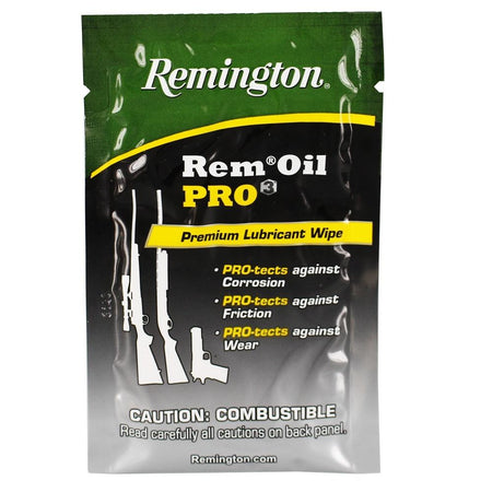 Remington Pro3 Premium Lubricant & Protectant Wipe Single Count