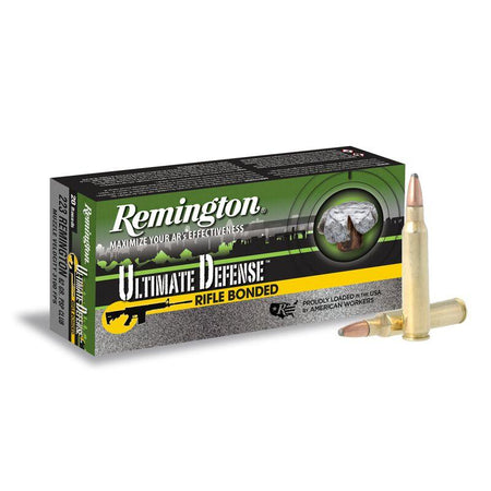 Remington .223 Remington 22107 Ultimate Defense Core-Lokt Ultra Bonded Pointed Soft Point 62 Grain