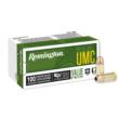Remington 9mm Luger / Parabellum Handgun Ammo UMC Value Pack Jacketed Hollow Point JHP 115 grain 