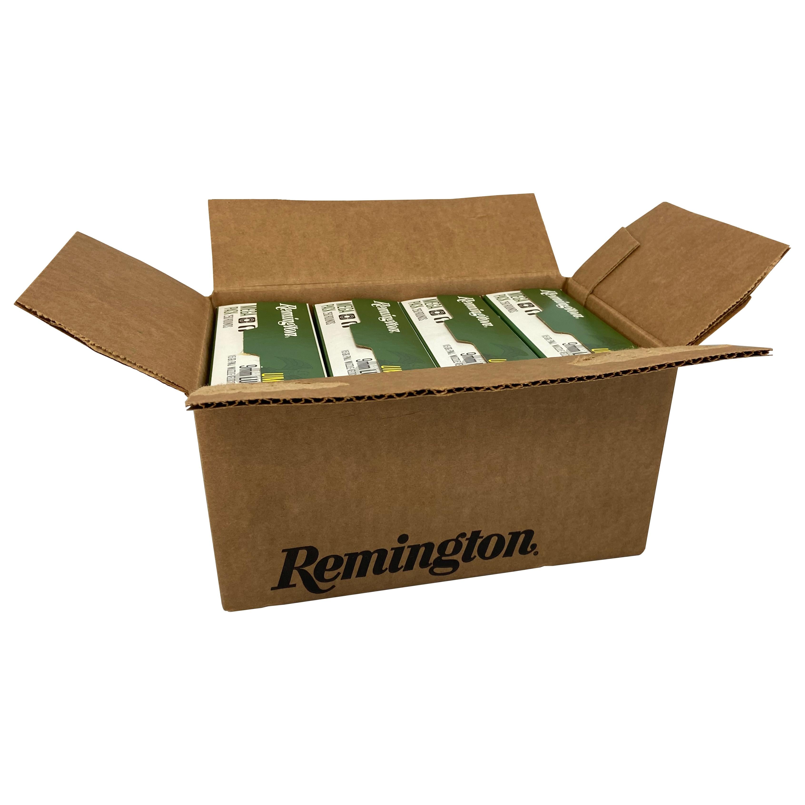 Remington 9mm Luger / Parabellum Handgun Ammo UMC Mega Pack Full Metal Jacket FMJ 115 grain 