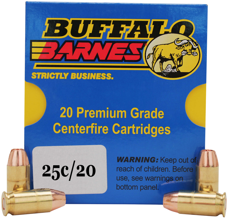 Buffalo Bore .357 Sig 25C20  +P Barnes TAC-XP Lead Free 125 Grain