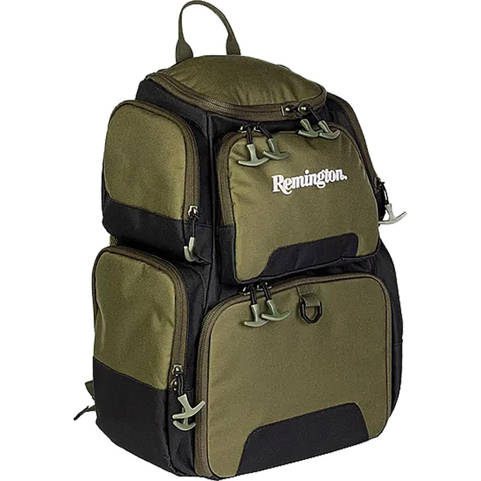 Remington Gun Club Range Pack OD Green Embroidered Backpack with Shotshell Storage