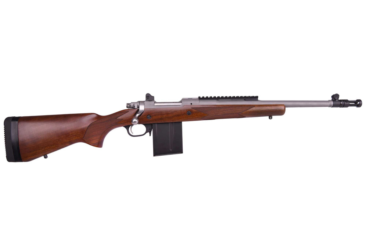 Ruger Gunsite Scout Rifle, .308 Winchester, Stainless/Wood, 10+1 Capacity (Model 6804)