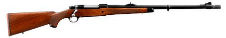 Ruger 37186 Hawkeye African Full Size 375 Ruger 3+1 23" Satin Blued Threaded Barrel, Satin Blued Steel Receiver w/Integral Scope Mount, American Walnut Stock, Right Hand