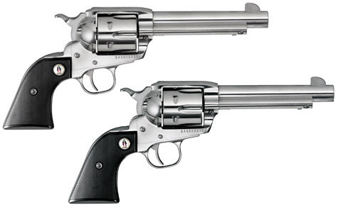 Ruger 5134 Vaquero SASS .45 Colt Revolver, 6-Round, 5.50" High Gloss Barrel, Black Polymer Grip, Montado Hammer