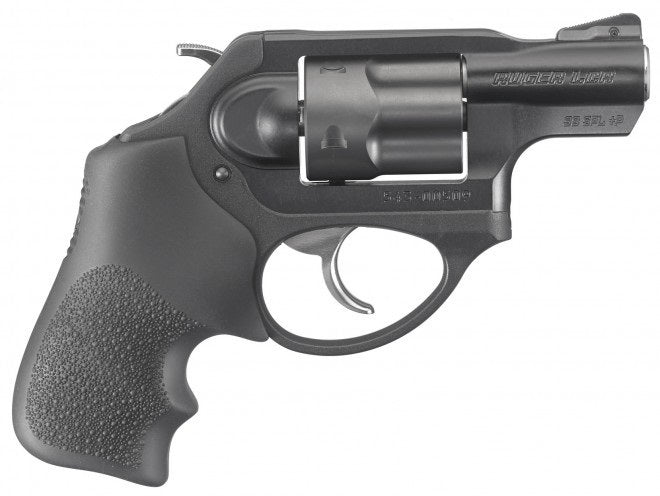 Ruger 5430 LCRx Small Frame 38 Special +P 5rd 1.87" Matte Black Barrel, Black PVD Stainless Steel Cylinder, Matte Black Aluminum Frame, Hogue Tamer Monogrip, Transfer Bar, Safety Exposed Hammer