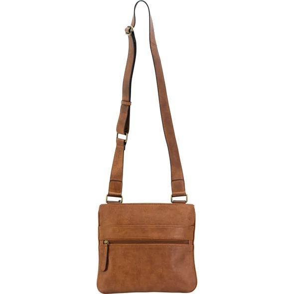 Cameleon Hephaestus CCW Slim Crossbody Bag Ares Tan with Leather Holster