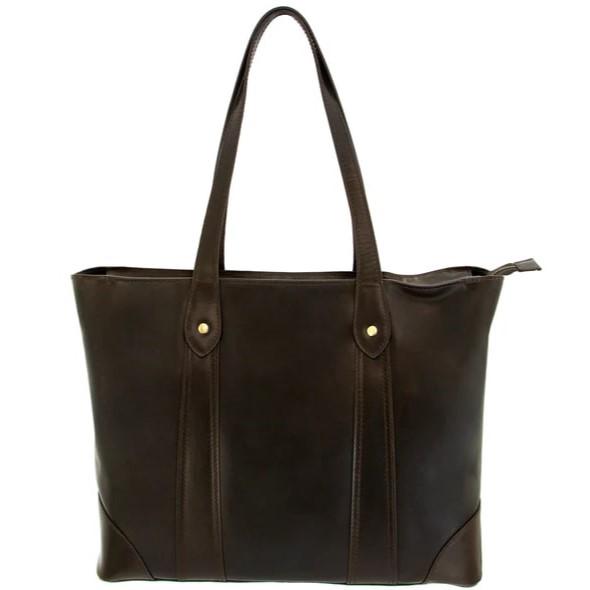 Cameleon Juno Gaia CCW Shoulder Bag Pull-Up Leather Chestnut