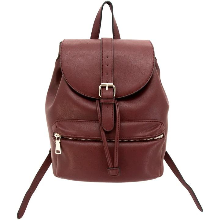 Cameleon Amelia Maroon Concealed Carry Women's Backpack