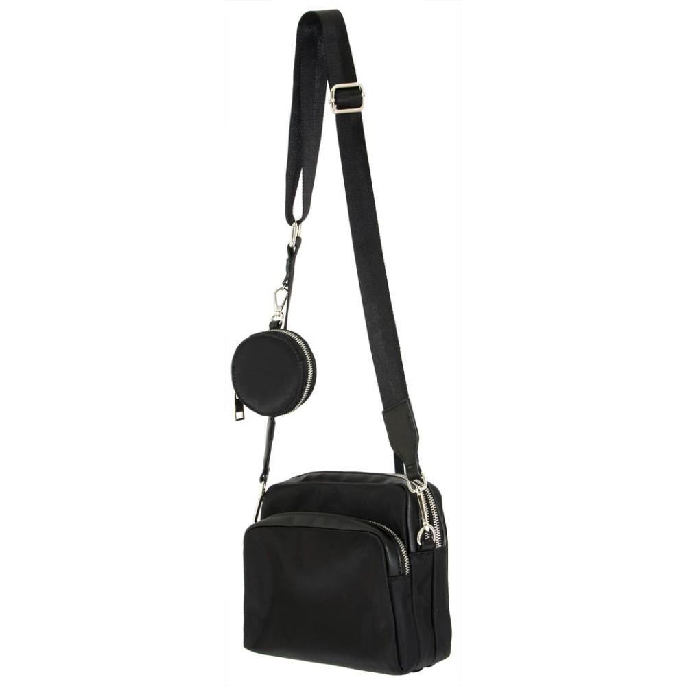 Cameleon Harper CCW Nylon Crossbody Bag Black with Holster