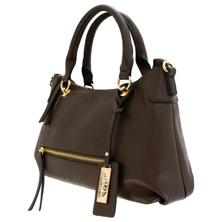 Cameleon Darcy CCW Crossbody Concealed Carry Purse - Wood