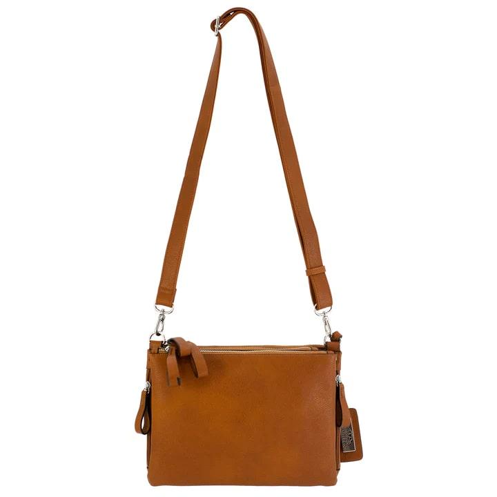Cameleon Iris CCW Crossbody Handbag Brown Lightweight