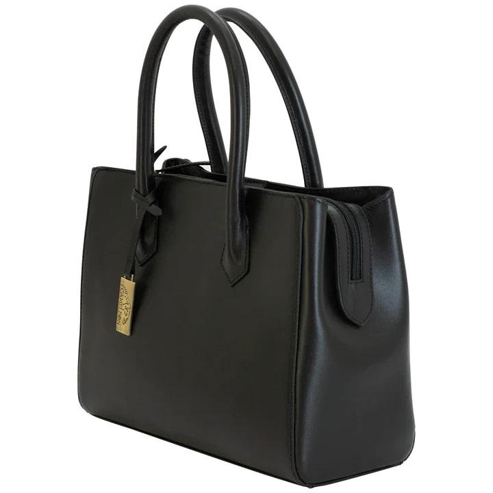 Cameleon Natalie Premium Leather Concealed Carry Handbag Black