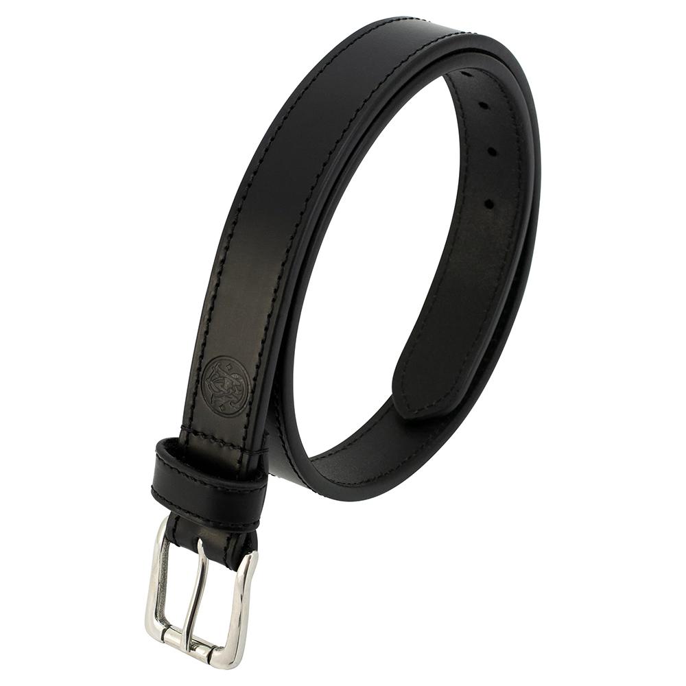 Smith & Wesson EDC Genuine Leather Belt Black Size 36-38