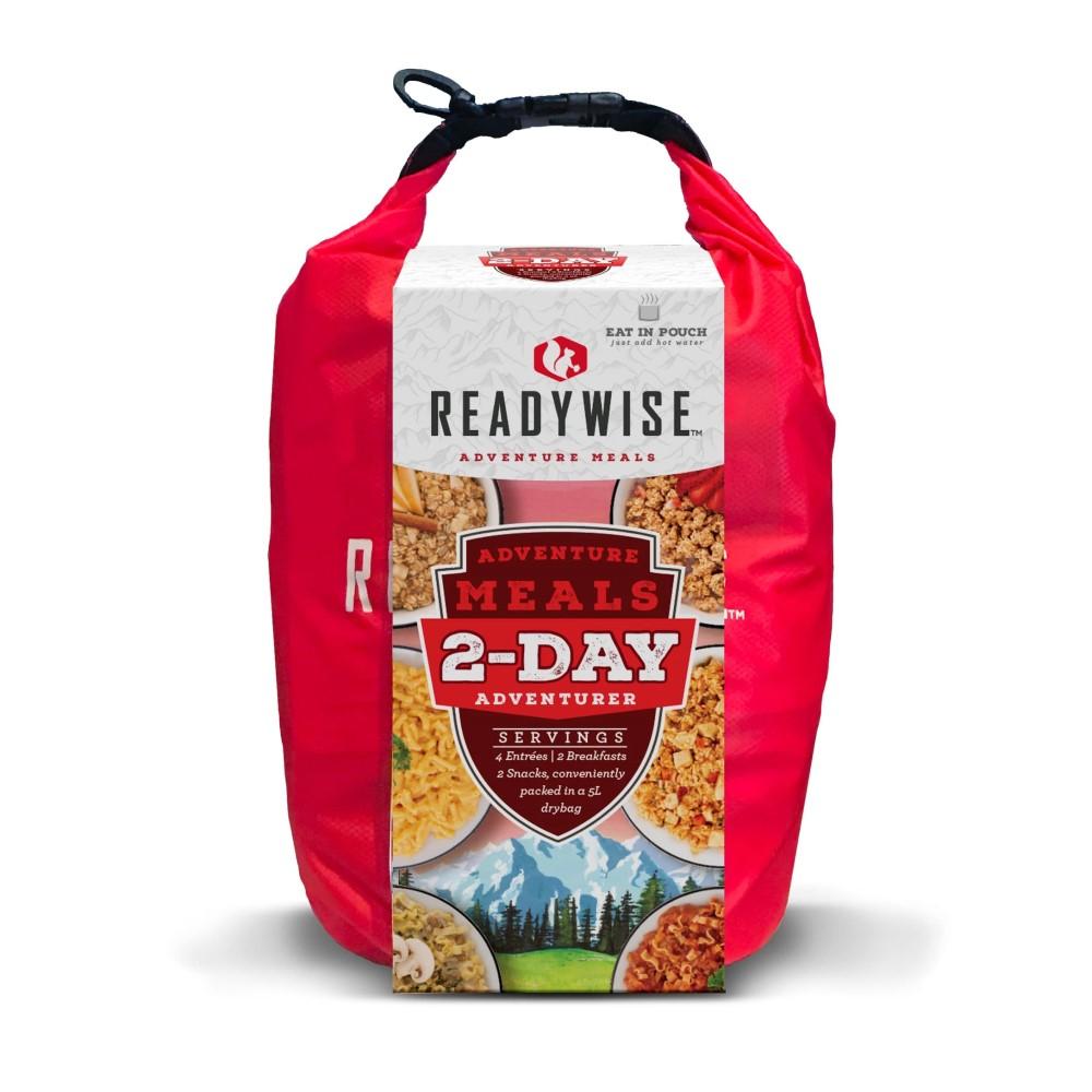 Readywise 2-Day Outdoor Adventure Food Kit with Dry Bag