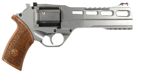 Chiappa Rhino 60SAR CA-Compliant .357 Mag Revolver, Nickel-Plated, 6-Shot