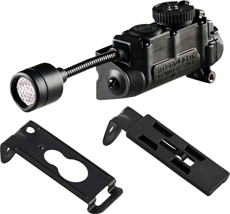 Streamlight Sidewinder Stalk Black Tactical Light with Helmet Clip ARC Rail