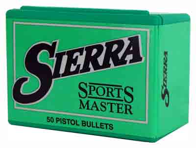 Sierra Sports Master .500 350gr JHP Reloading Bullets 50-Count
