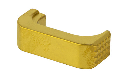 Shield Arms Glock 43X/48 Premium Magazine Catch, Right-Hand Only, Gold Finish G43X-PRM-GLD-RH
