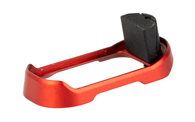 Shield Arms Glock 43X/48 Magwell, Red, Anodized Aluminum, Reload Speed Enhancement G43X48-MAGWELL-RED