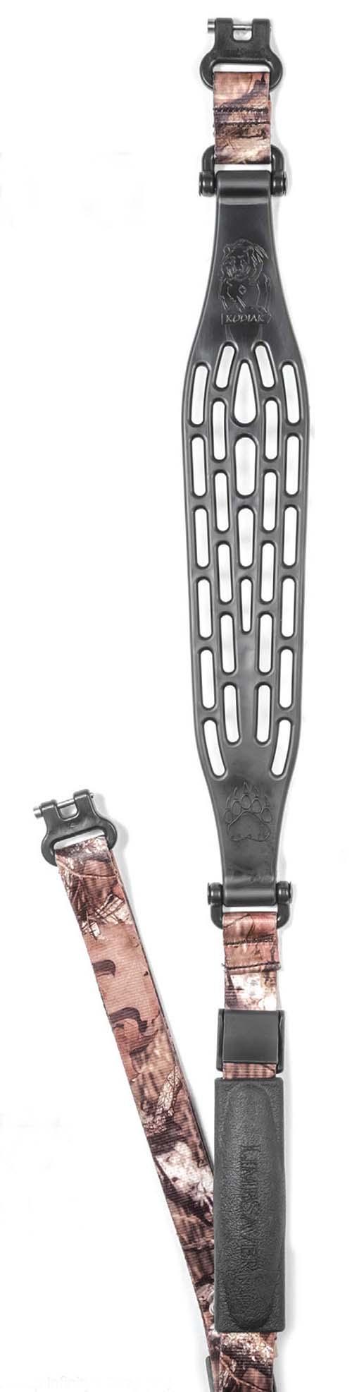 LimbSaver Kodiak Air Rifle Sling NAVCOM Black and Mossy Oak Infinity Camo