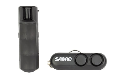 SABRE Black Personal Safety Kit, Pepper Spray and Personal Alarm Combo