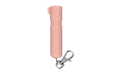 SABRE Soft Pink Discreet Compact Pepper Spray with Snap Clip, 0.18oz