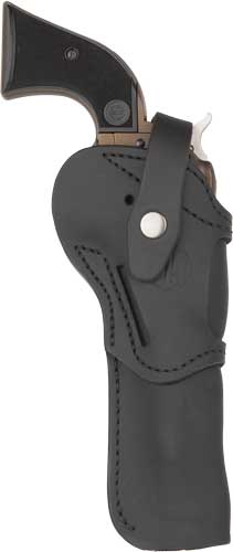 1791 Outside Waistband Single Action Revolver Holster Ruger Wrangler 6.5 Inch Black Ambi