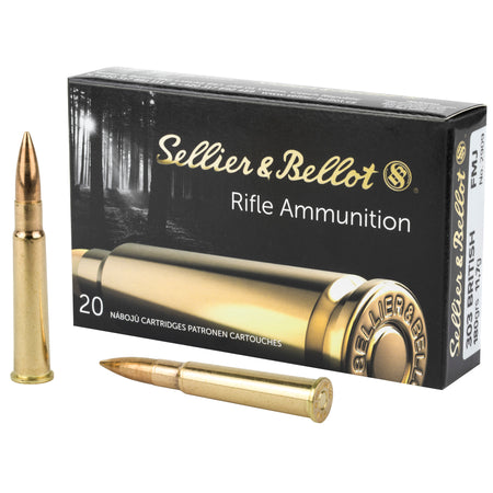 Sellier & Bellot (S&B) .303 British SB303A Full Metal Jacket FMJ 180 Grain