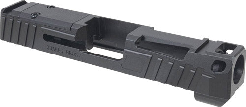 Sharps Bros. P365X Improved Replacement Slide with RMSC Cut SS Black Finish