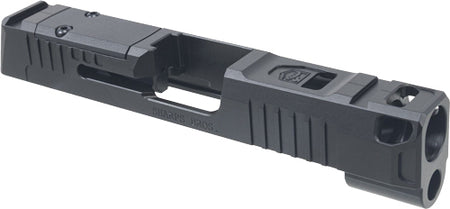 Sharps Bros. P365XL Improved Replacement Slide with RMSC Cut SS Black Finish