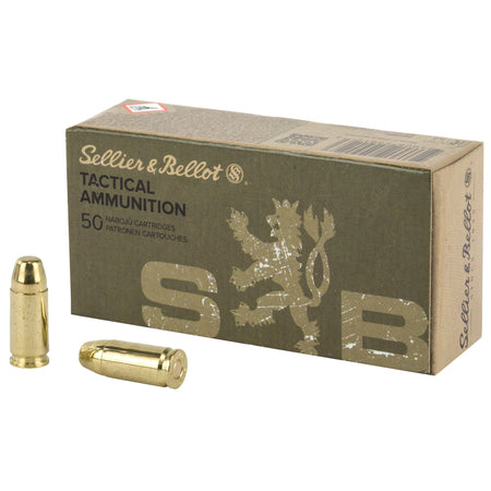 Sellier & Bellot (S&B) 9mm Luger/Parabellum SB9SUBA Subsonic Full Metal Jacket FMJ 140 Grain