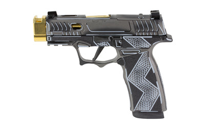 Sig Sauer P365X Komodo Anime Edition 9mm Pistol, Black/Gold Cerakote, 17-Round, 2 Magazines