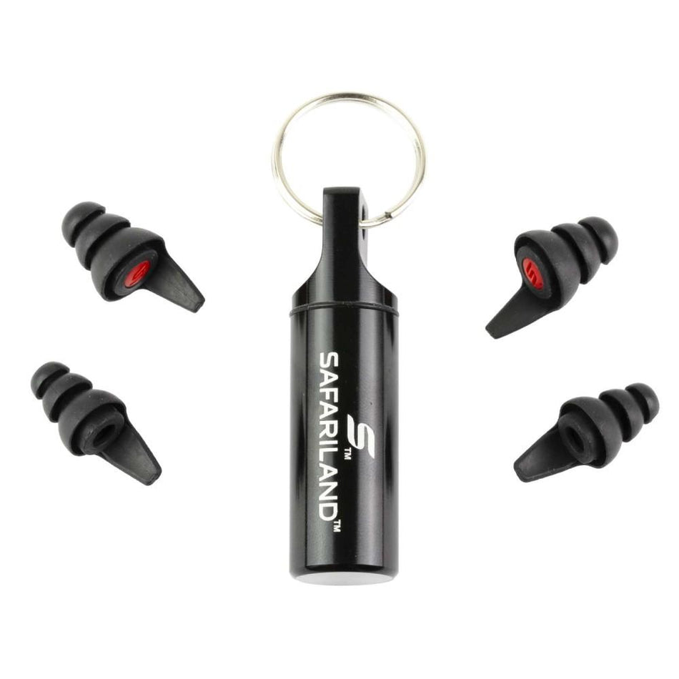 Safariland Pro Impulse In-Ear Hearing Protection 33dB NRR Black
