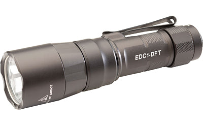 Surefire EDC1-DFT-HA Gray EDC Series Dual-Fuel Turbo Handheld Flashlight 650 Lumens 95000 Candela