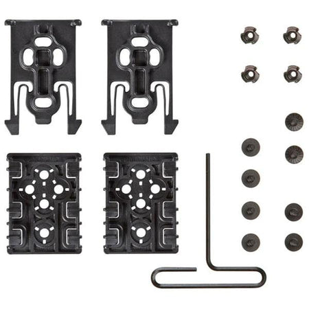 Safariland ELS 25EB Locking System Kit Black with Fork and Receiver Plate