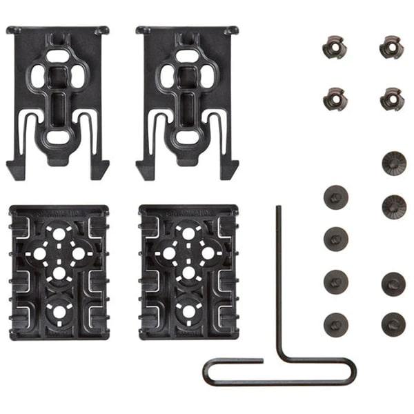 Safariland ELS 25EB Locking System Kit Black with Fork and Receiver Plate