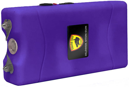 Guard Dog Disabler Rechargeable Stun Gun with LED Flashlight, Purple
