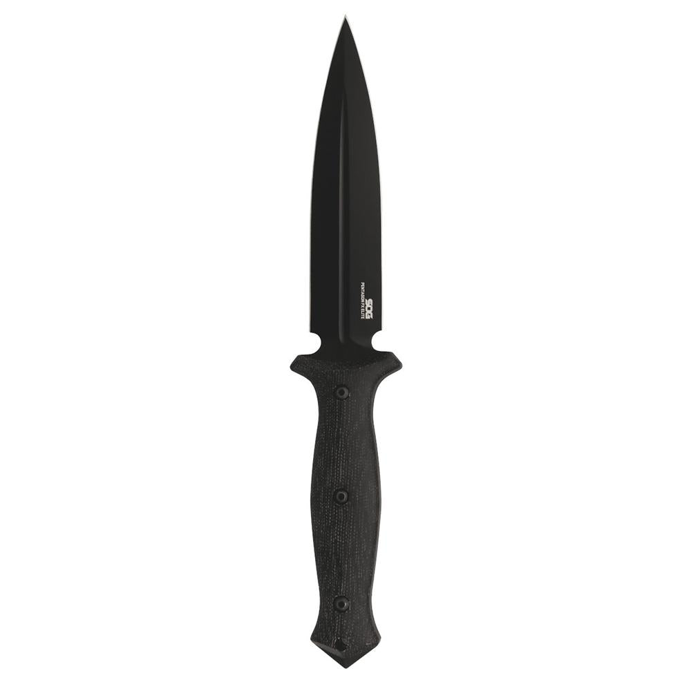 SOG Knives Pentagon Elite 6" Fixed Dagger Blade Tactical Knife