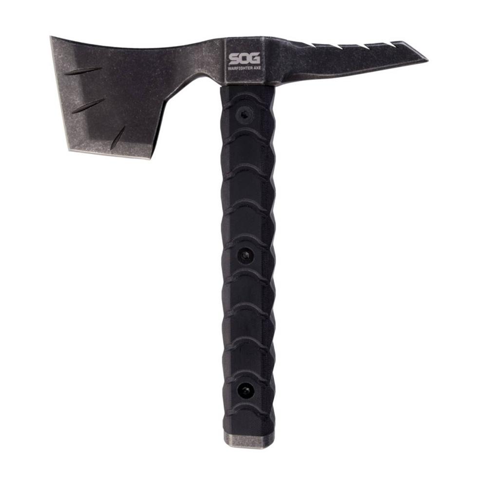 SOG War Fighter Black Full Metal Axe with Balanced Spike