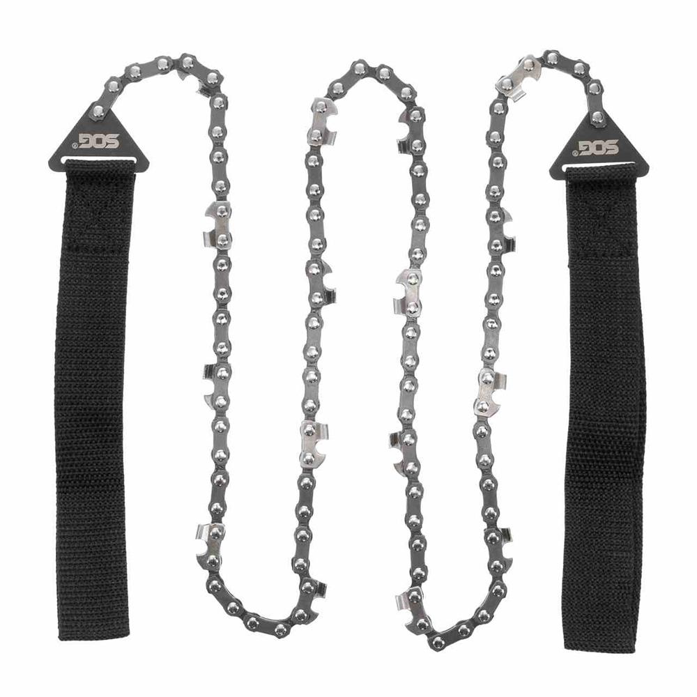 SOG Pocket Chainsaw 36" Bi-Directional Cutting Survival Tool with Carry Case